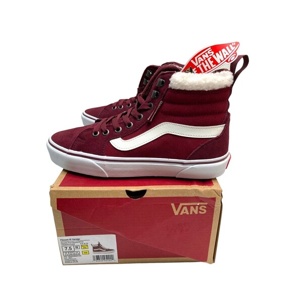 Vans Women’s Filmore Hi Vansgu Suede Shoe, VN0A5HYVU0W, Port Royale, 7.5 8 NIB - Picture 5 of 12